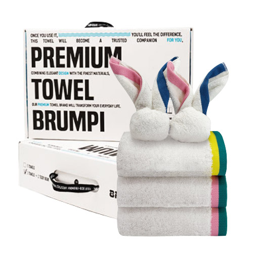 [3Towel+2HandTowel ȭ��Ʈ] ����� ��� �����̾� Ÿ�� 40�� 200g ����Ʈ ��Ʈ